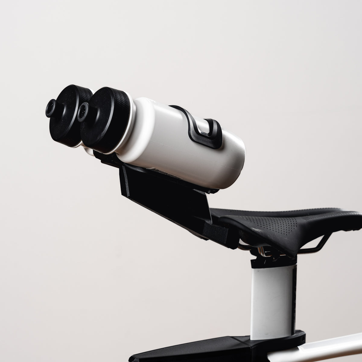 BTS Bottle Cage Holder | Universal saddle mount (Angled, Straight, Direct) | Aero Saddle Bottle Mount | Tri Bike Hydration System