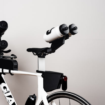 BTS Bottle Cage Holder | Universal saddle mount (Angled, Straight, Direct) | Aero Saddle Bottle Mount | Tri Bike Hydration System